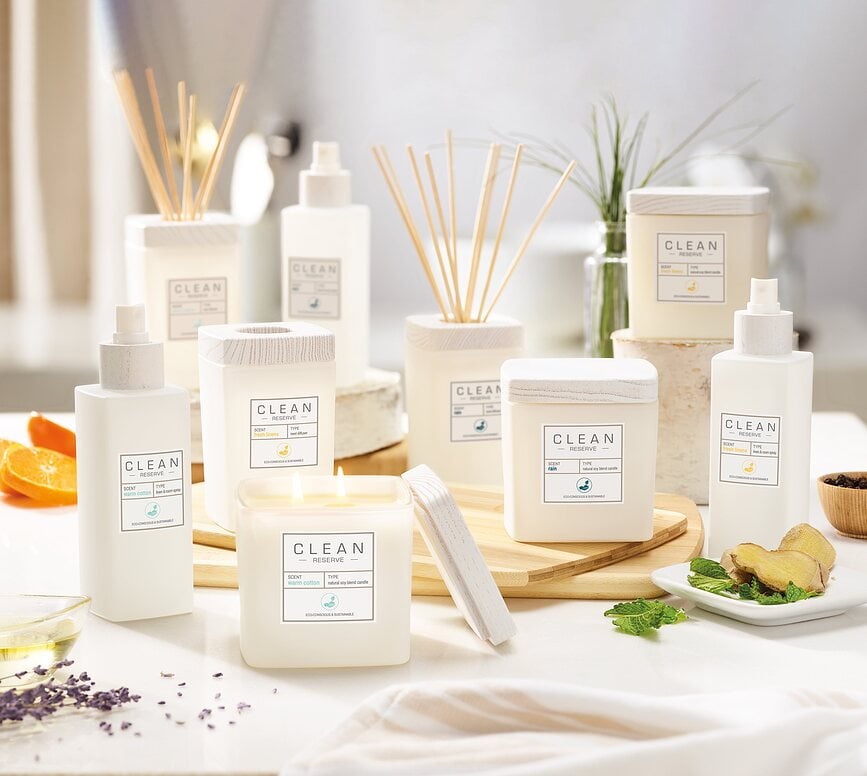 Clean Space Vaporisateur d'ambiance, Linge Frais