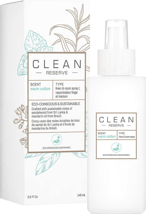 Clean Space Warm Cotton Duftspray