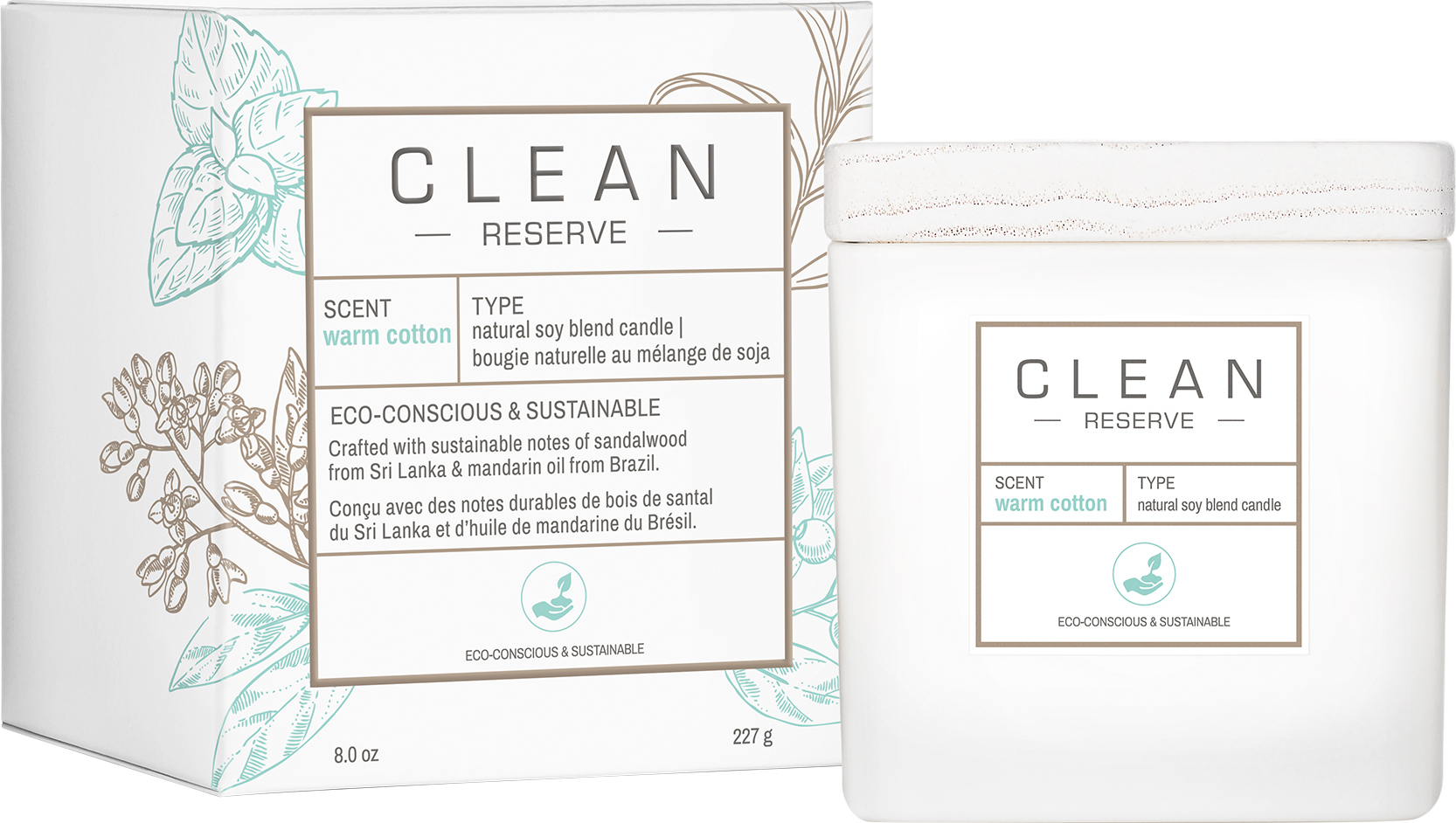 Clean Warm Cotton Duftkerze