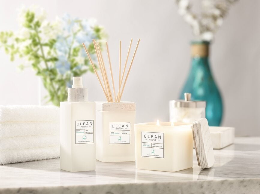 Difusor de Aroma Clean Space, fragancia Algodón Cálido