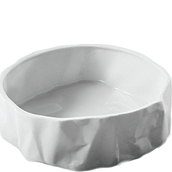 Ćmielów Angled bowl white