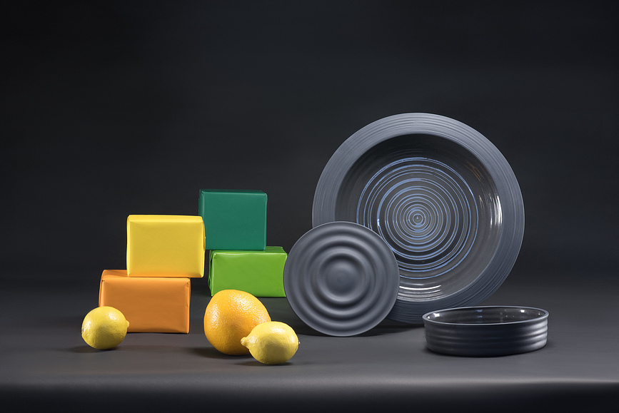 Cuenco torneado, 18,5 cm