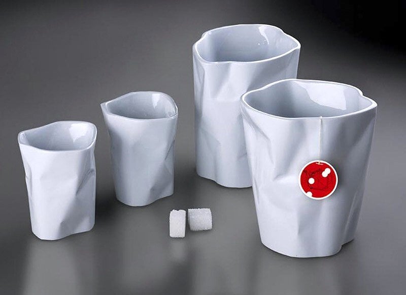 Ćmielów Lonček zmečkan, majhen, bel