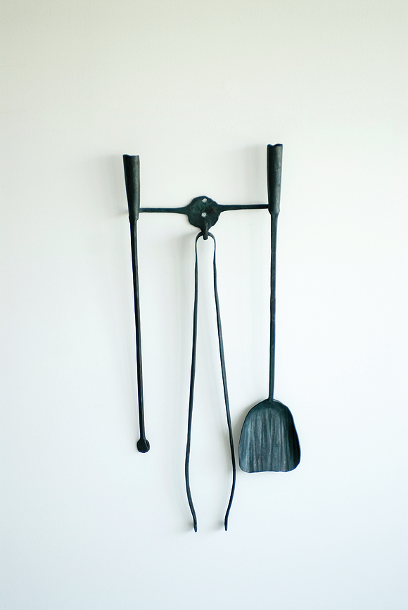 Ferro e Fuoco Κρεμάστρα τριπλή, για εργαλεία τζακιού