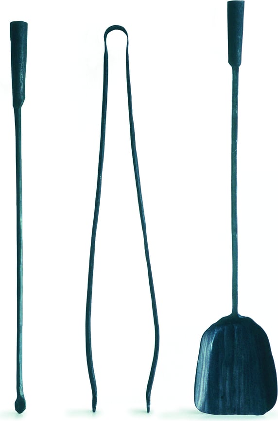 Ferro e Fuoco Set d'Outils de Cheminée, Set 3 pièces