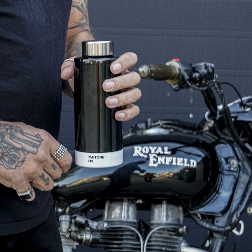 Botella térmica Pantone, 530 ml, naranja