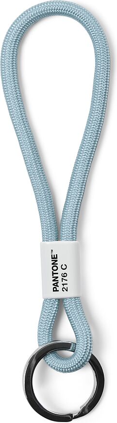 Cordón para llaves corto Pantone, azul celeste