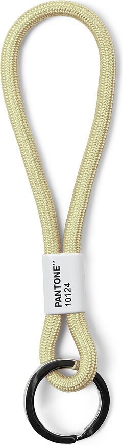 Cordón para llaves corto Pantone, dorado