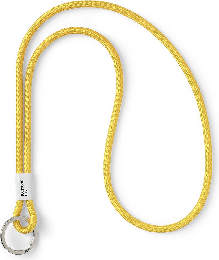 Cordón para Llaves Pantone, amarillo