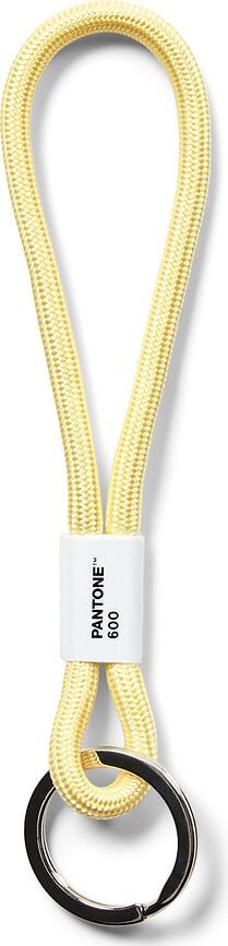 Cordón para Llaves Pantone, corto, amarillo claro
