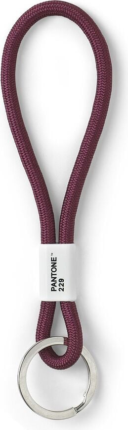 Cordón para Llaves Pantone corto, berenjena