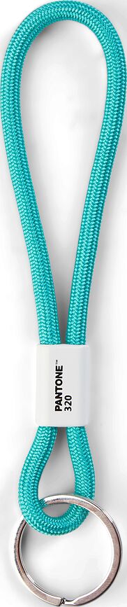 Cordón para llaves Pantone, corto, turquesa