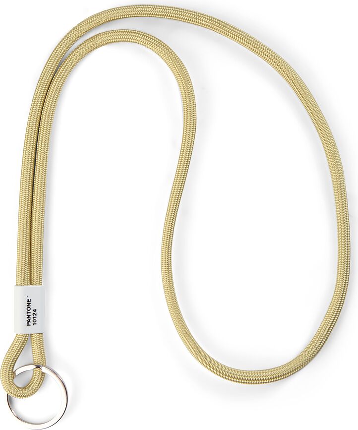 Cordón para Llaves Pantone, dorado