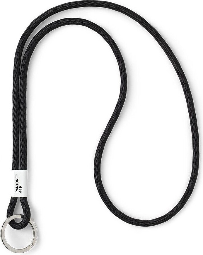 Cordón para llaves Pantone, negro