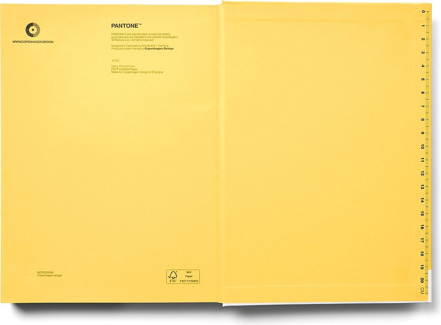 Cuaderno punteado Pantone, tamaño L, arcoíris