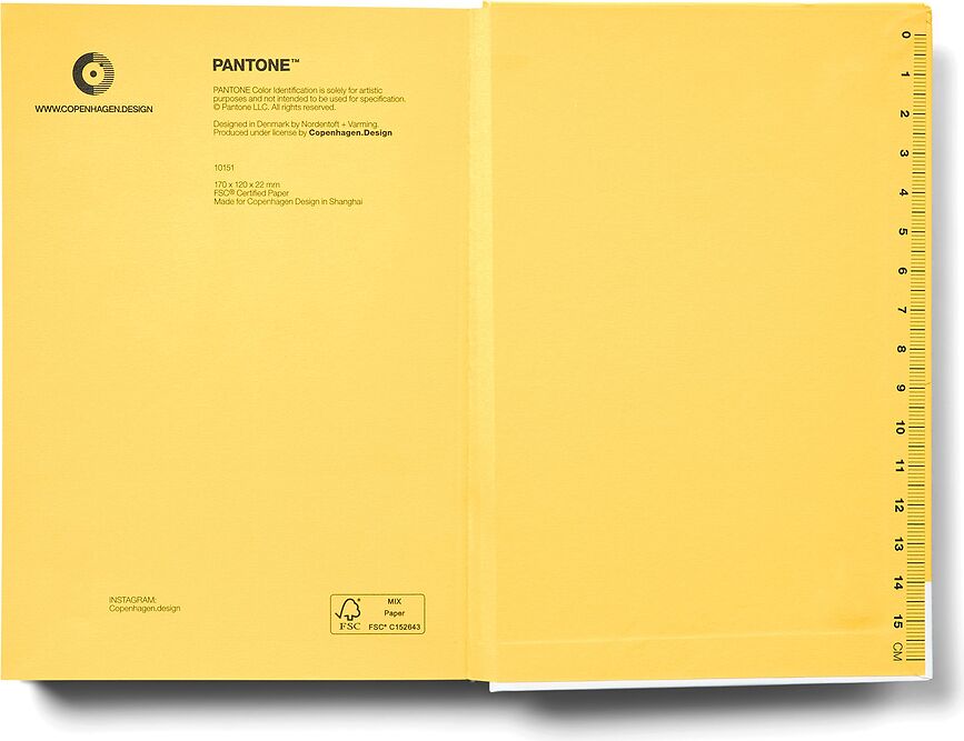 Cuaderno de puntos Pantone S, azul