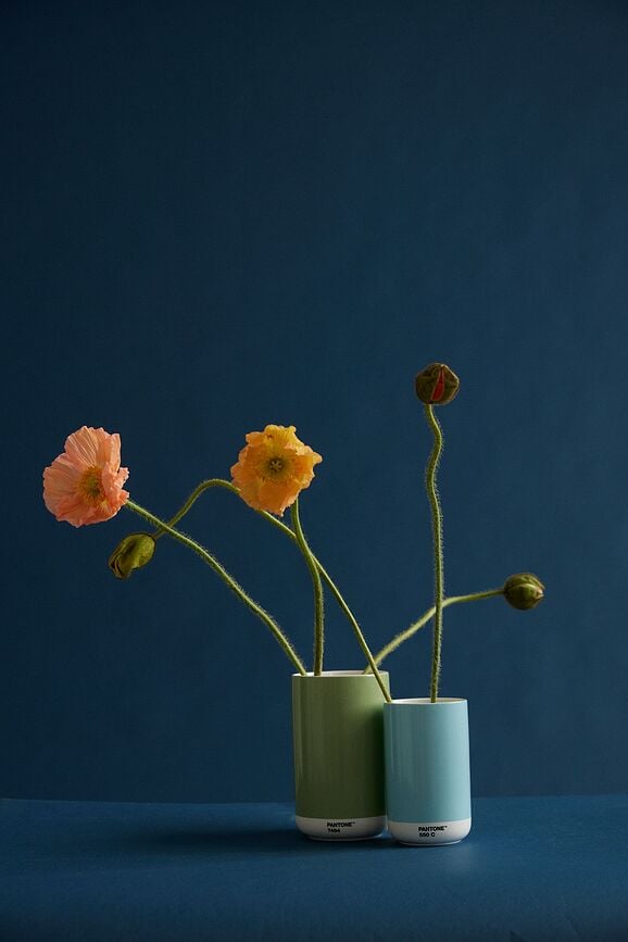 Jarrón Pantone, 17 cm, azul claro