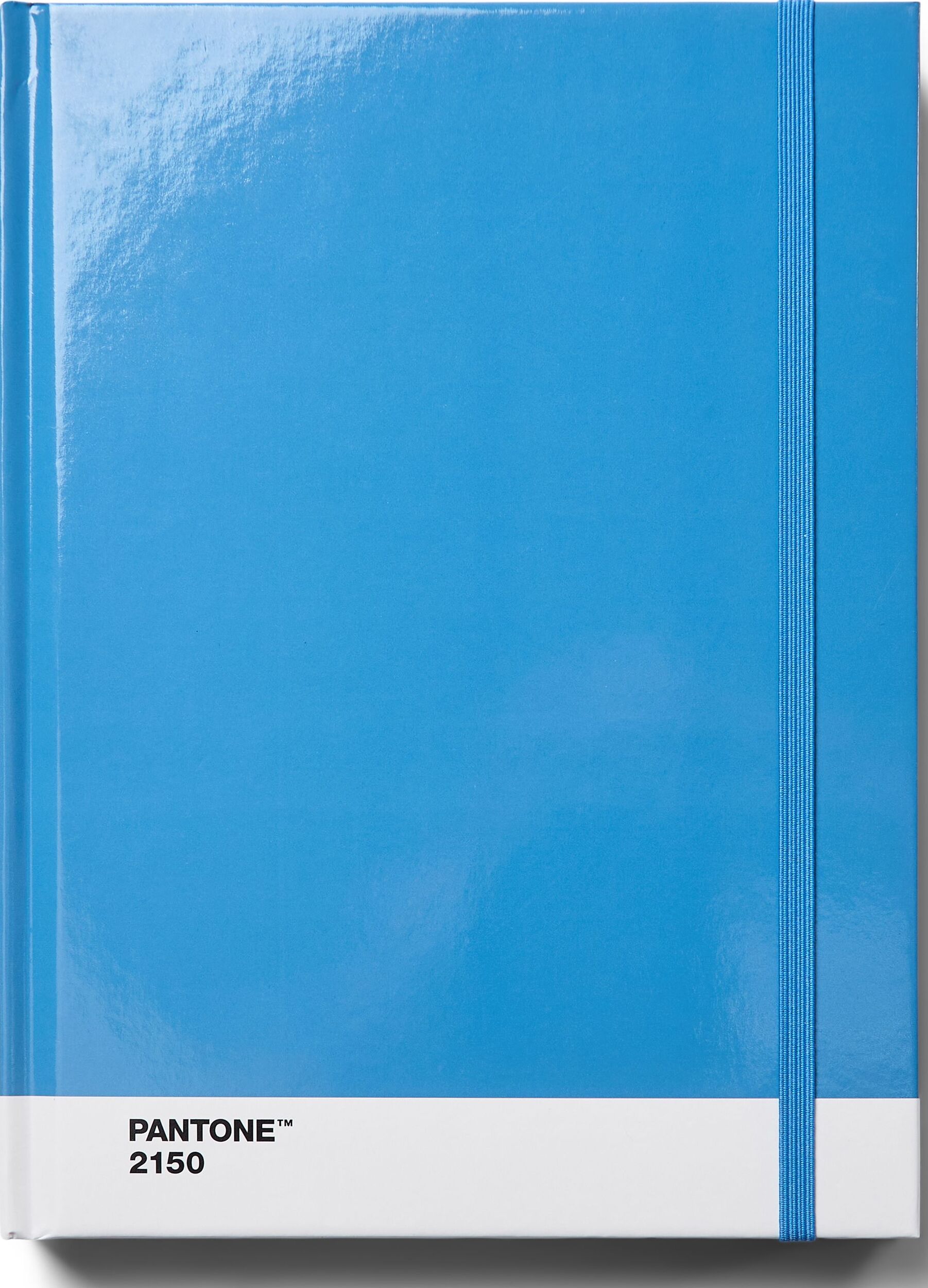 Pantone Blanko Notizbuch L blau