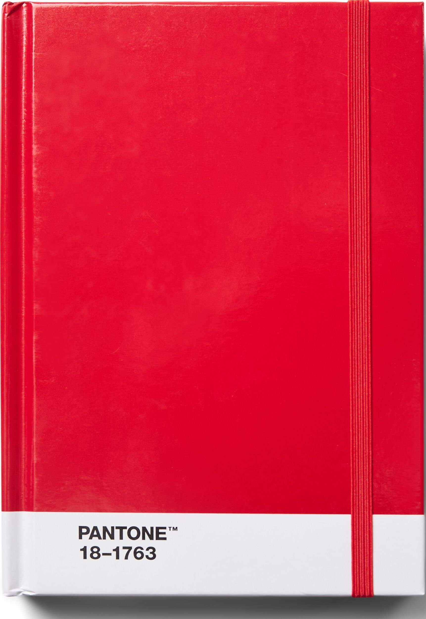 Pantone Blanko Notizbuch S rot