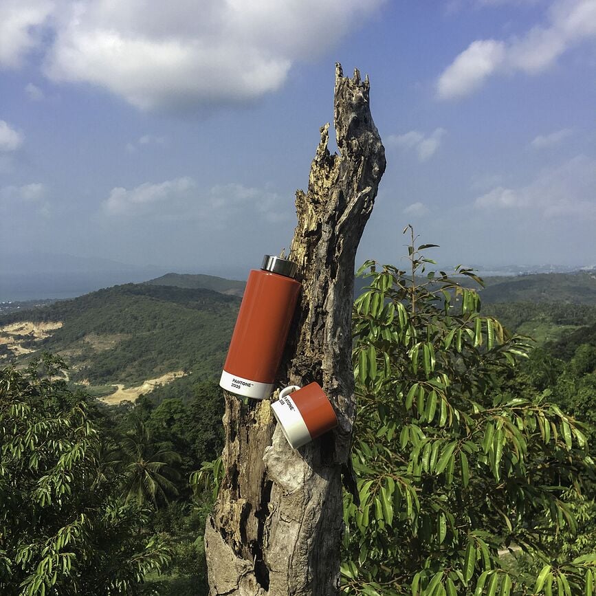 Pantone Termo Boca 530 ml narančasta