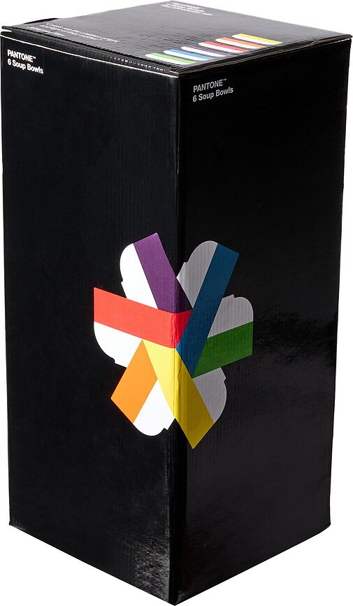 Pantone Bols 14,5 cm, multicolores, Lot de 6