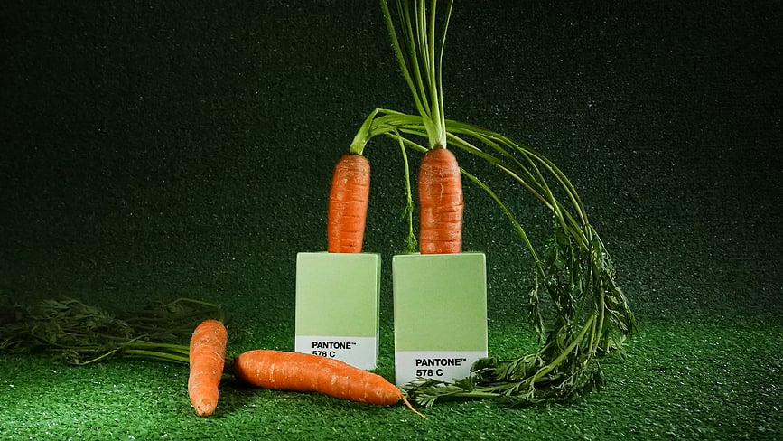 Pantone Κηροπήγια για κλασικά κεριά ή ρεσό, κίτρινα, 2 τμχ