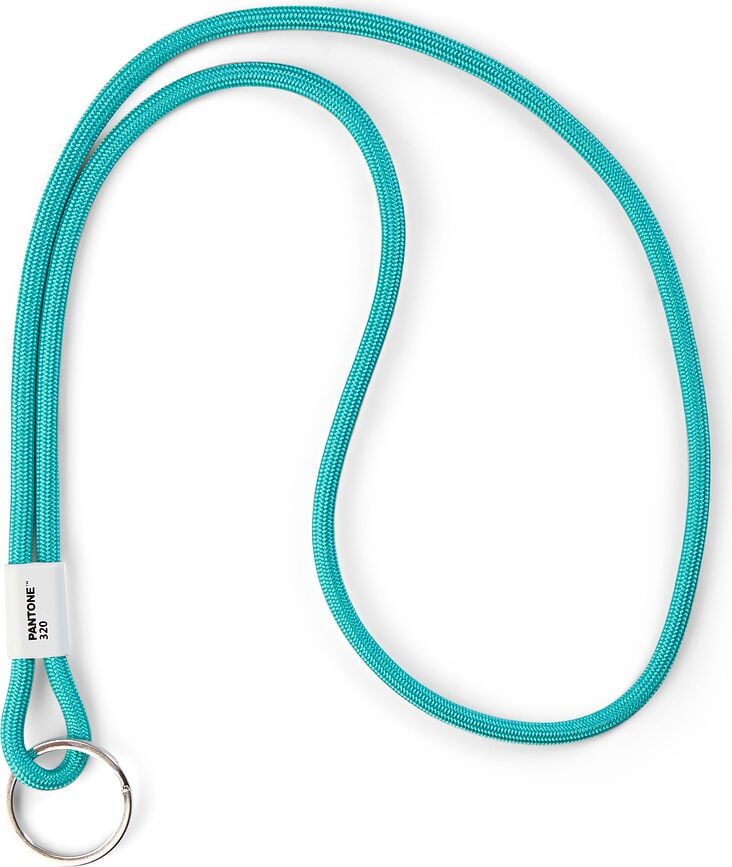 Pantone Lanière Porte-clés, turquoise
