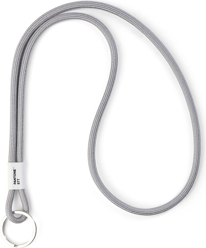 Pantone Lanière pour Clés, argentée