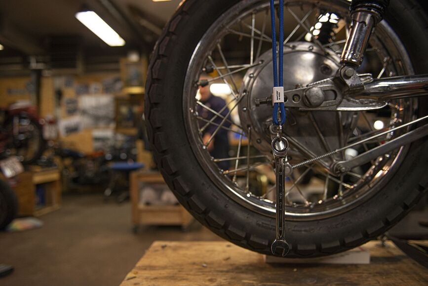 Pantone Lanière Porte-clés, rouge