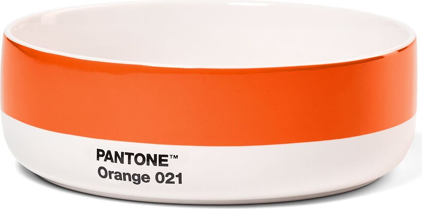 Pantone Miska, 14,5 cm, oranžna