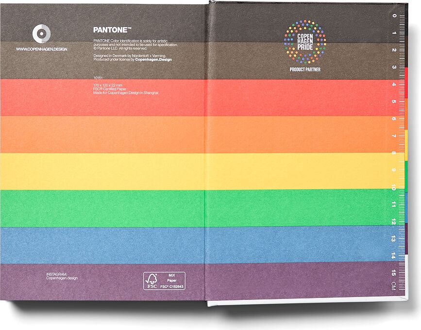 Pantone S Notes, pikčast, moder