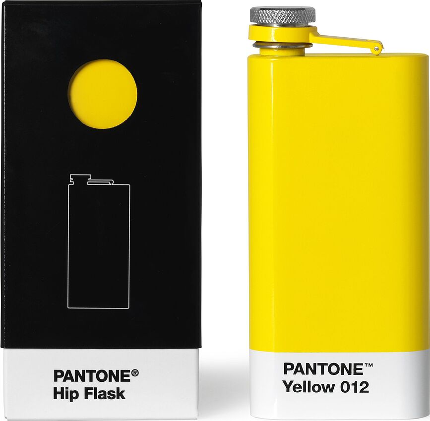 Pantone Ploska steklenica, oranžna