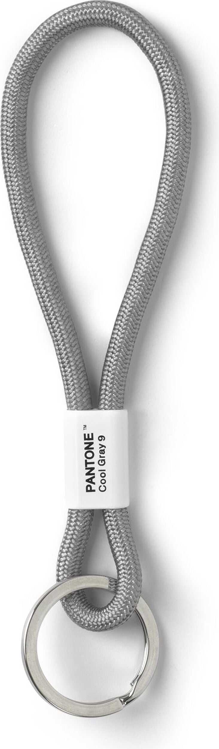 Pantone Schlüsselband kurz grau