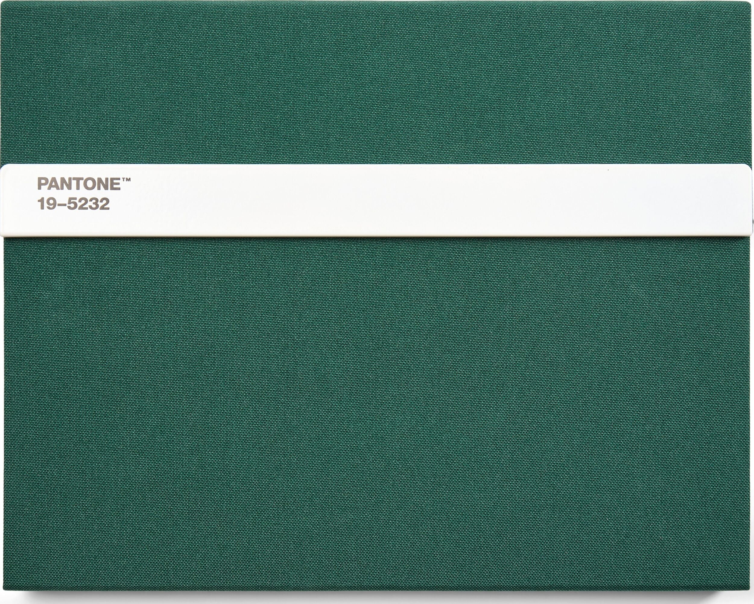 Pantone Skizzenbuch mit Bleistift L 160 Seiten dunkelgrün glatt 100 g/m²