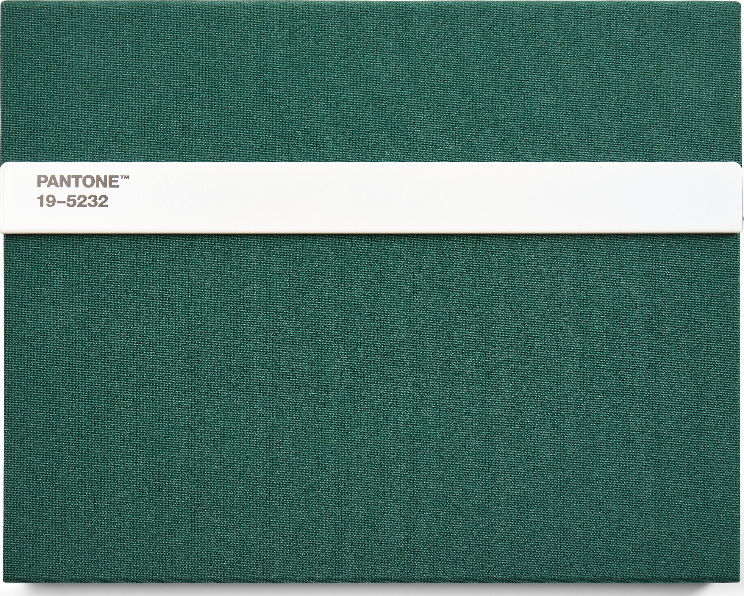 Pantone Skizzenbuch mit Bleistift L 160 Seiten dunkelgrün liniert 100 g/m²