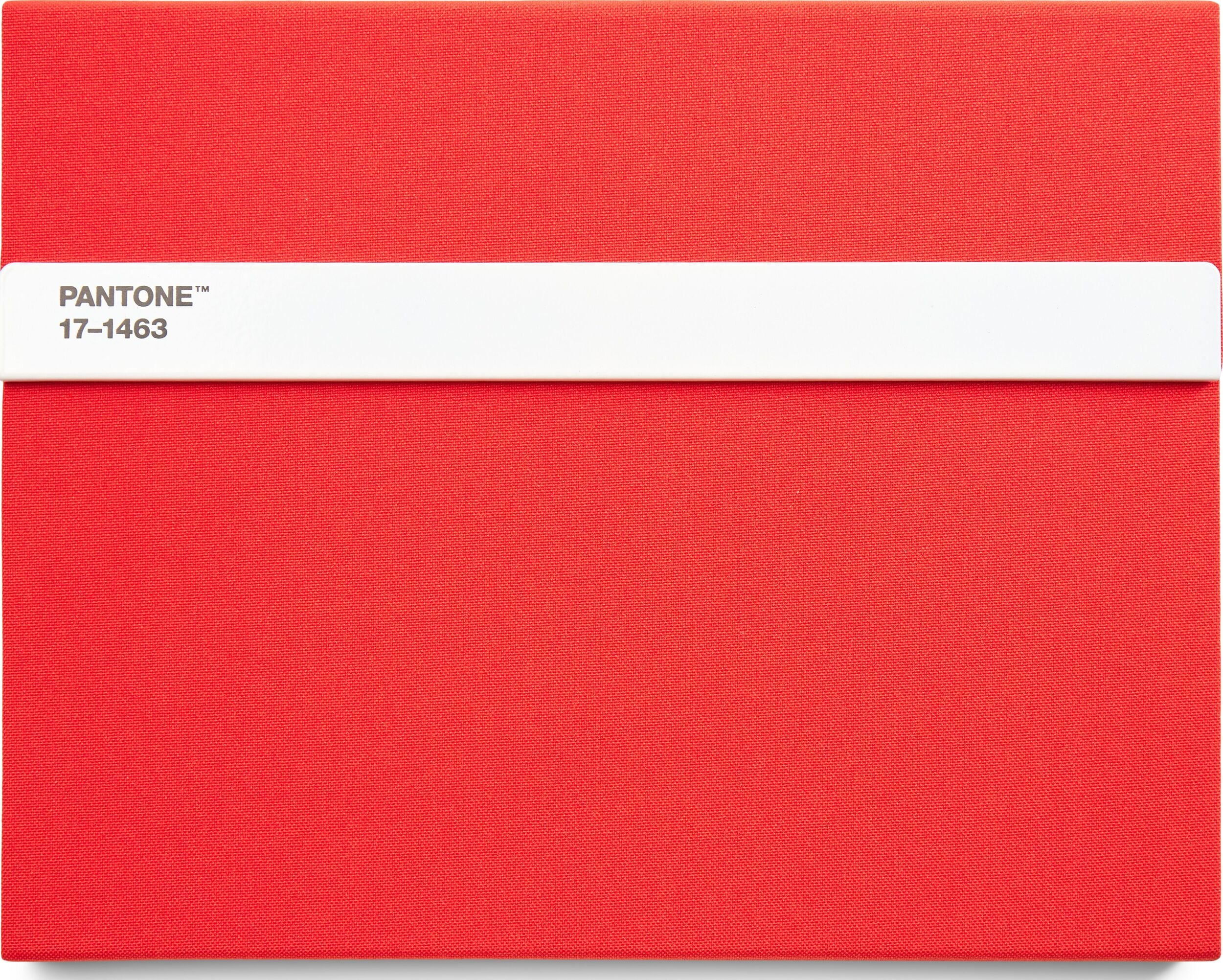 Pantone Skizzenbuch mit Bleistift L 160 Seiten orangefarben liniert 100 g/m²