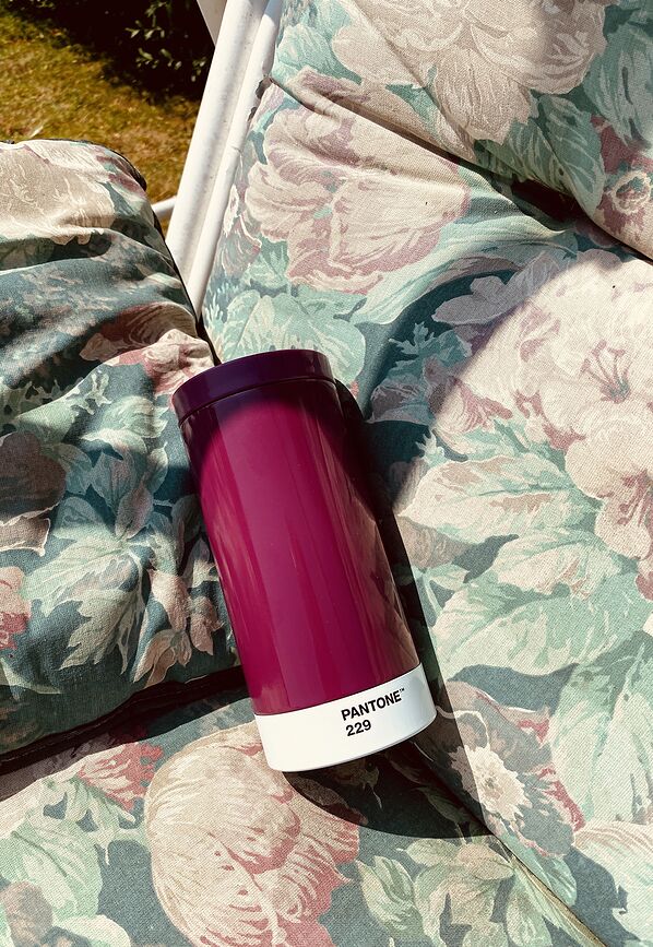 Pantone Κούπα ταξιδιού, 430 ml, μαύρη