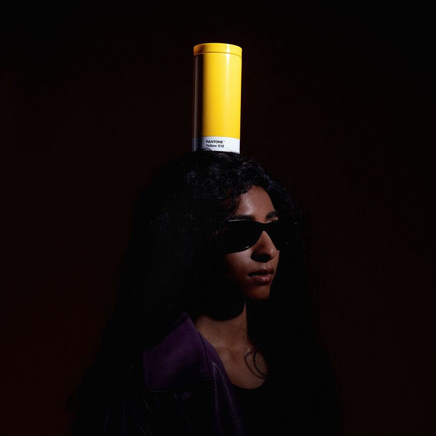 Pantone Κούπα ταξιδιού, 430 ml, μαύρη