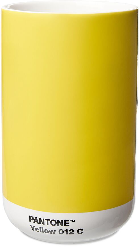 Pantone Vaza, 14 cm, rumena