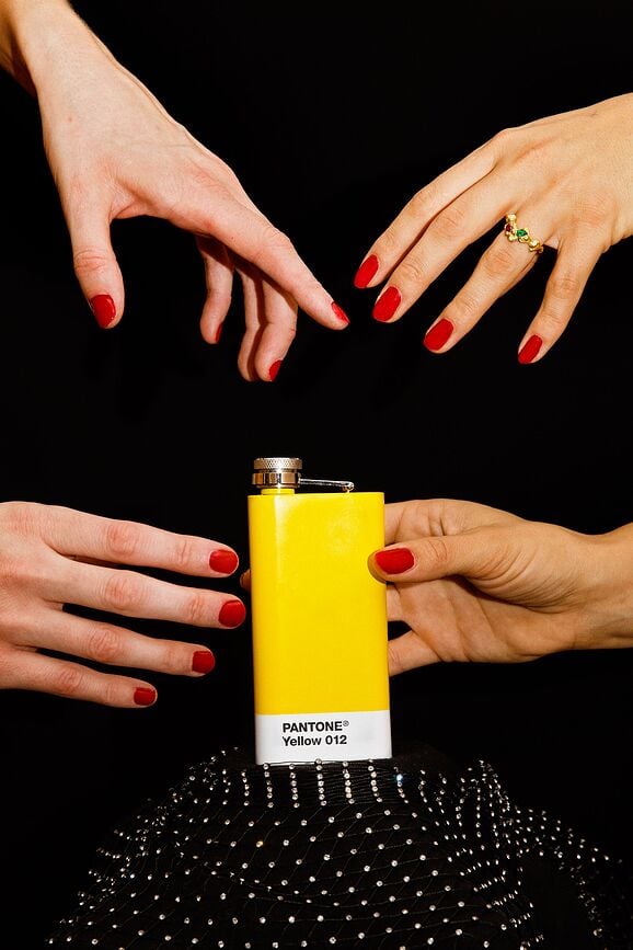 Petaca Pantone, naranja