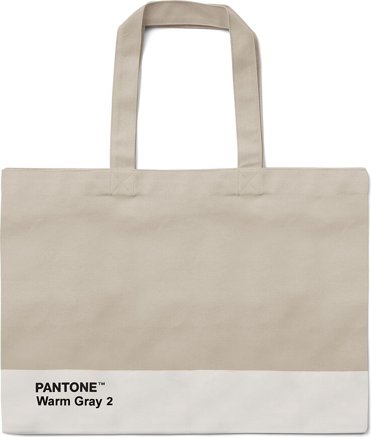 Plážová taška Pantone teple šedá