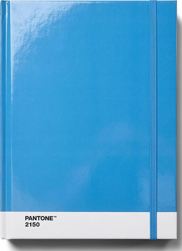 Тетрадка на точки Pantone буква L синя
