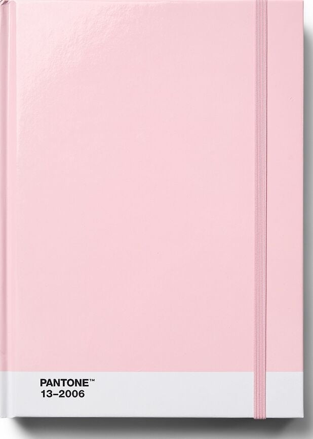 Тетрадка на точки Pantone буква L светлорозова