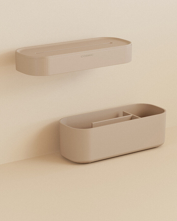 Alife Bathroom Shelves, green