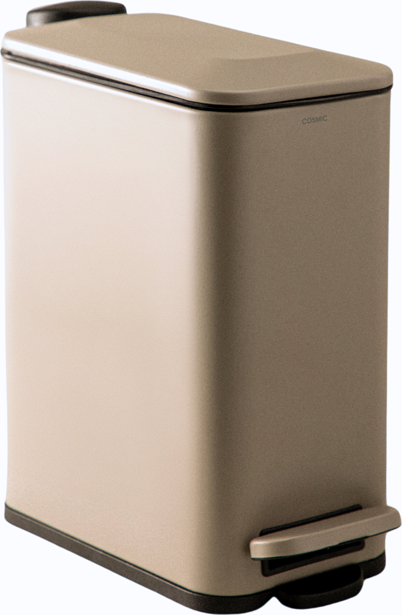 Essentials Treteimer rechteckig 5 l, beige