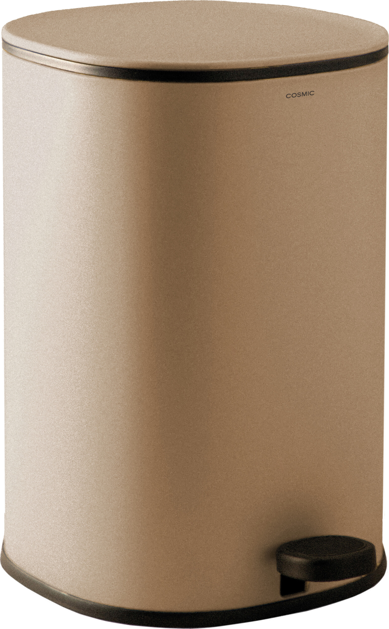 Essentials Treteimer rund, 5 l, beige