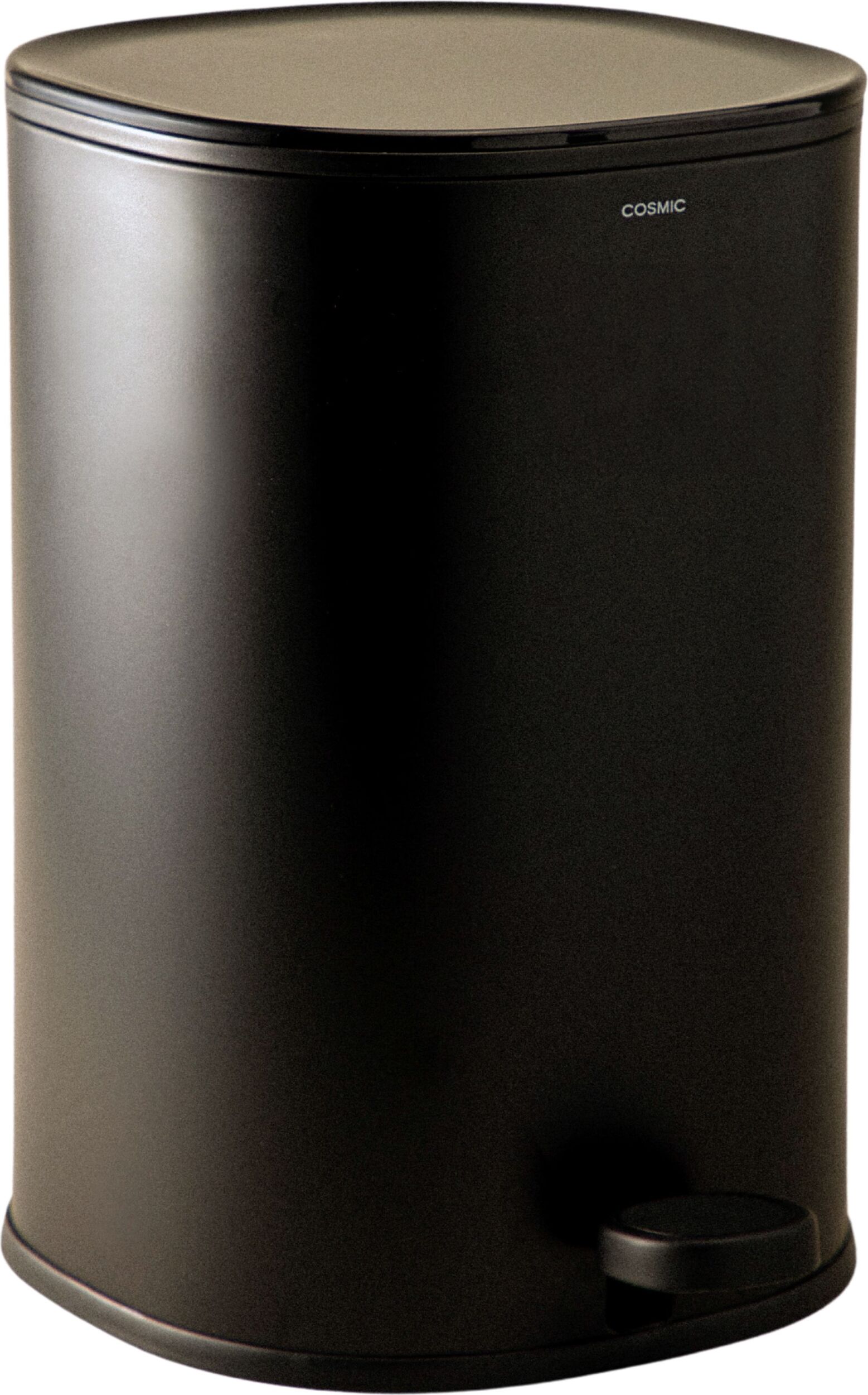 Essentials Treteimer rund, 5 l, schwarz