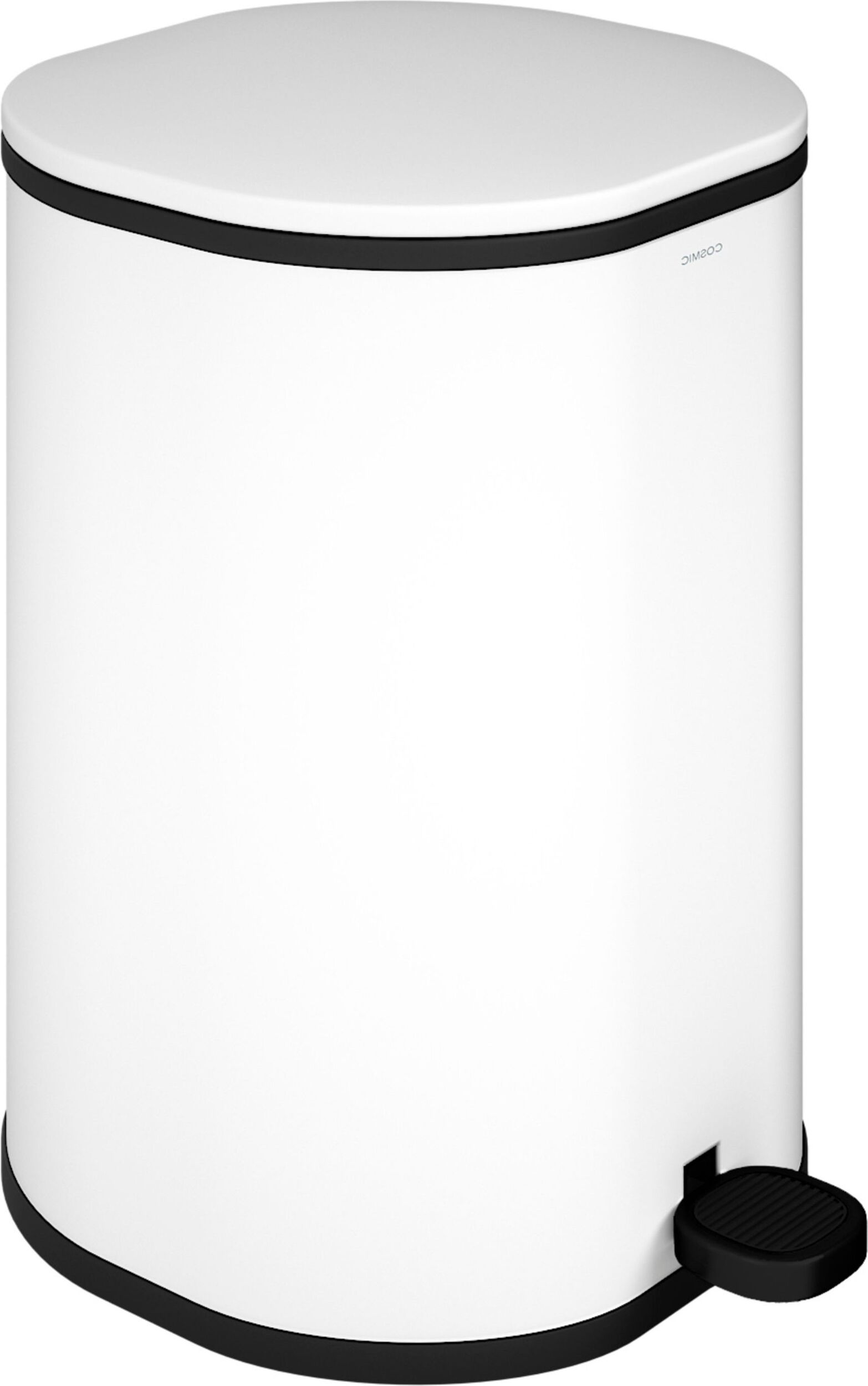 Essentials Treteimer rund, 5 l, weiß