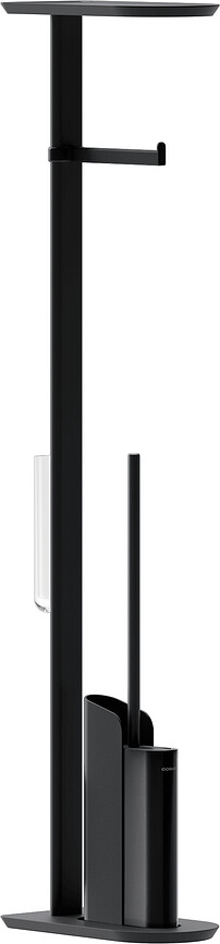 Flat toiletrolhouder en wc-borstel