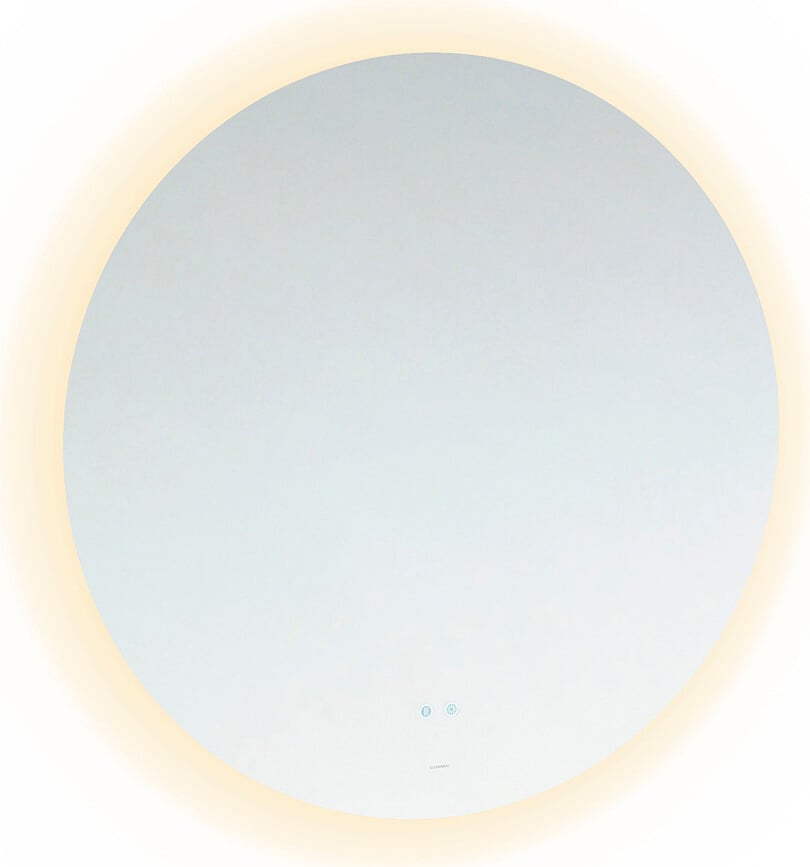 Lustro ścienne Lagoon kwadratowe 80 x 80 cm z podświetleniem LED